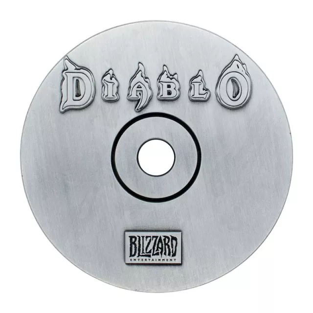 Kovová replika CD-ROM Diablo - All Hell Broke Loose (30th Anniversary) - Kusově limitováno