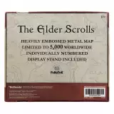 Kovová replika mapy The Elder Scrolls - The Empire of Tamriel - Kusově limitováno