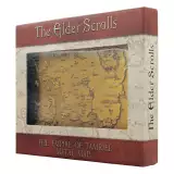 Kovová replika mapy The Elder Scrolls - The Empire of Tamriel - Kusově limitováno