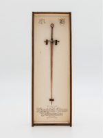 Mini replika Kingdom Come: Deliverance II - Meč Racka Kobyly (bronzový)