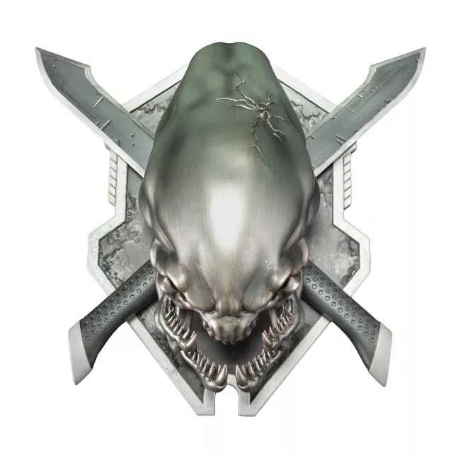 Replika Halo - Plaketa na zeď Legendary Icon Sculpture Grunt (Dark Horse) - Dekorace