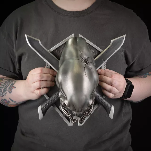 Replika Halo - Plaketa na zeď Legendary Icon Sculpture Grunt (Dark Horse) - Dekorace