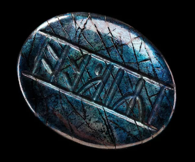 Replika The Hobbit: The Desolation of Smaug - Kili's Rune Stone 1/1 (Weta Workshop) - Lord of the Rings