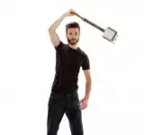 Replika zbraně Marvel: Thor - Electronic Hammer Mjolnir - Komiksové