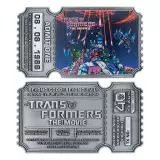 Sběratelská filmová vstupenka Transformers - Admit One (40th Anniversary) - Kusově limitováno