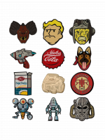 Sběratelský odznak Fallout - Mystery Pin Badge (náhodný výběr)
