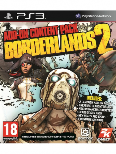 Borderlands 2 (Add-On Content Pack) (PS3)