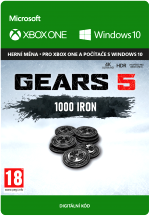 Gears 5 - Virtuální měna - 1000 želez (XBOX DIDGITAL)