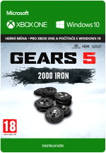 Gears 5 - Virtuální měna - 2000 želez (XBOX DIDGITAL)