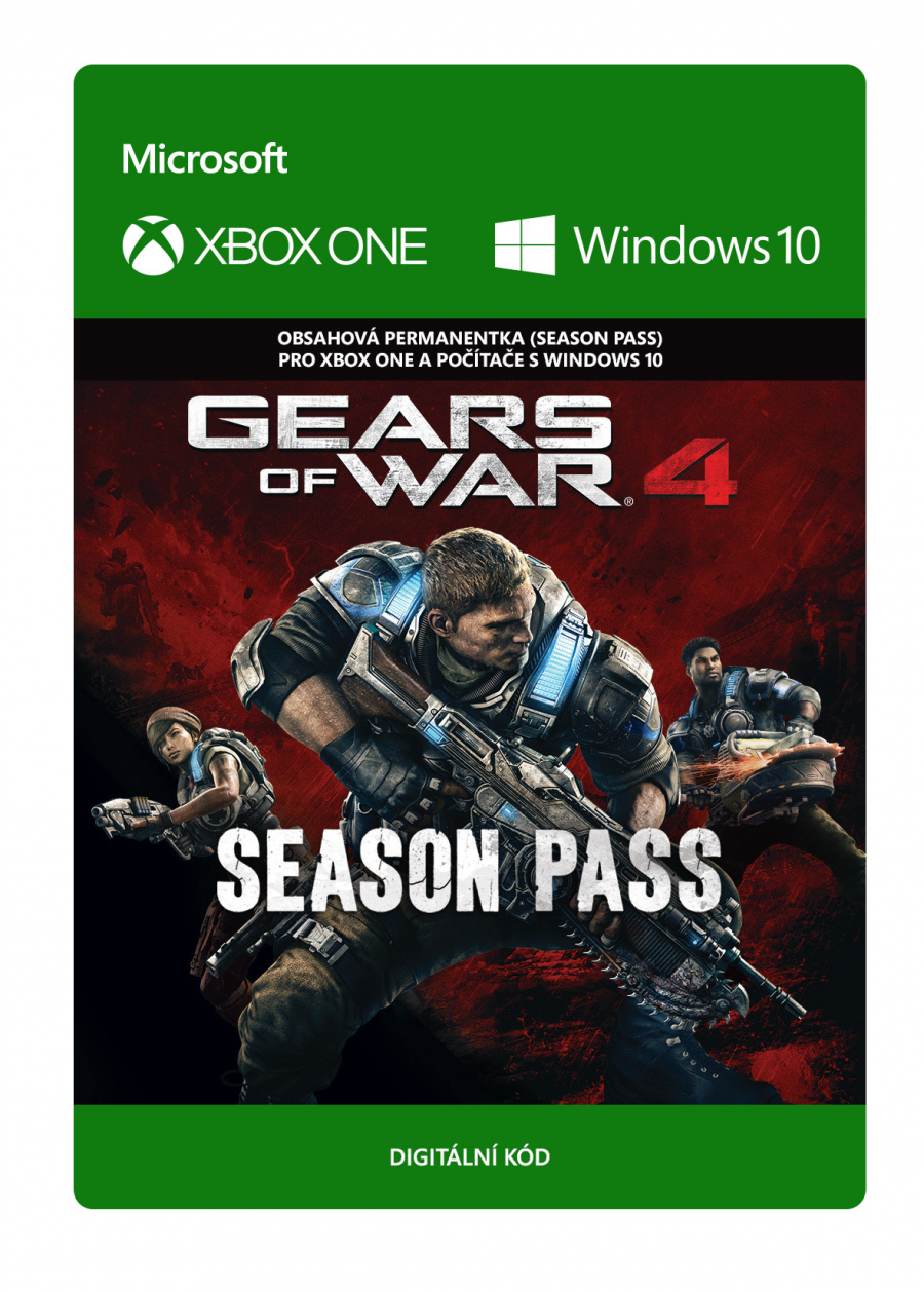 Gears of War 4 - Season Pass - Xbox One, Win - stažení - ESD (XBOX)
