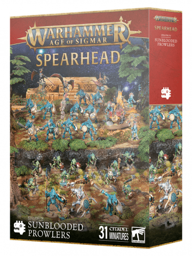 W-AOS: Spearhead - Sunblooded Prowlers (31 figurek)