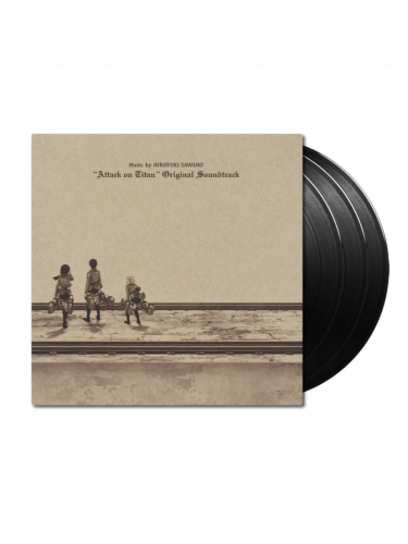 Oficiální soundtrack Attack on Titan (Season 1) na 3x LP
