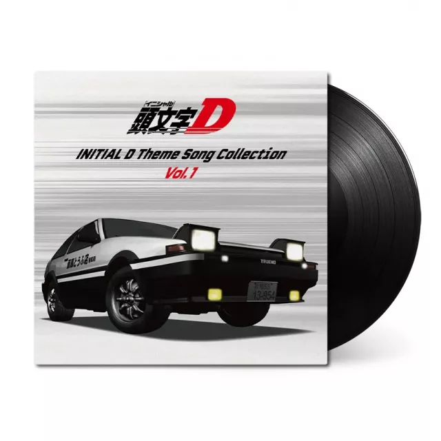 Oficiální soundtrack Initial D: Theme Songs Collection Vol.1 na LP - Vinylová deska