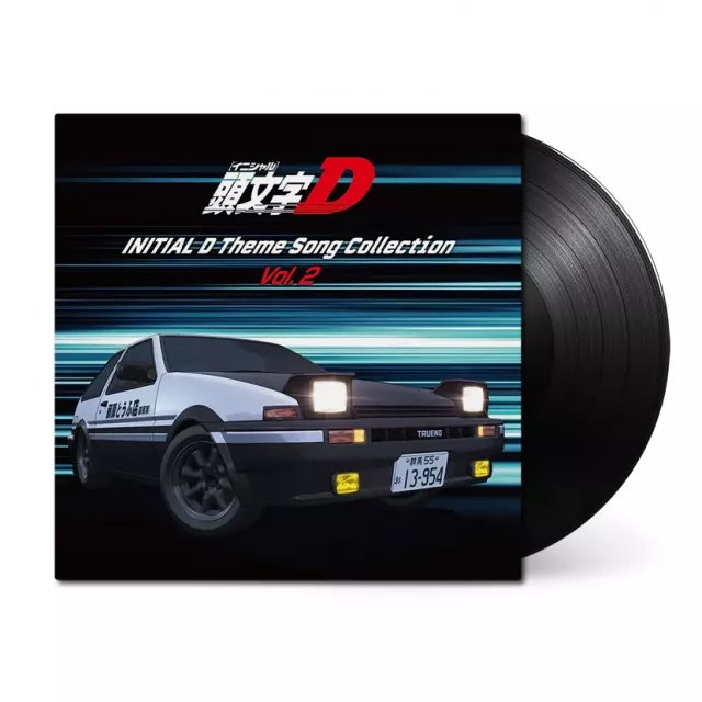 Oficiální soundtrack Initial D: Theme Songs Collection Vol.2 na LP - Vinylová deska