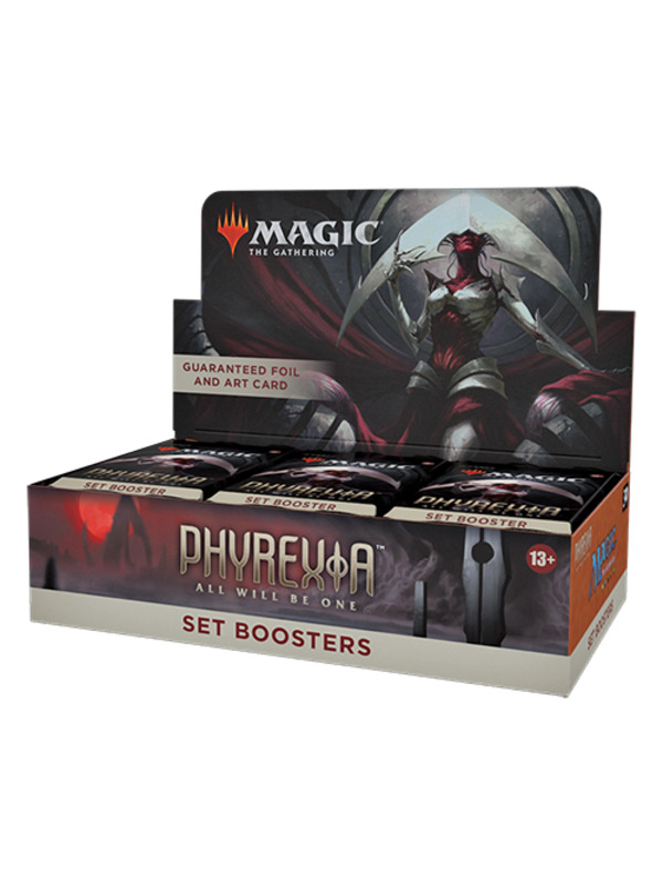 Blackfire Karetní hra Magic: The Gathering Phyrexia: All Will Be One - Set Booster Box (30 boosterů)