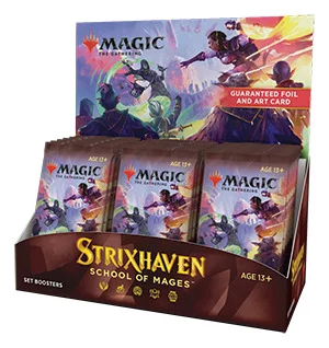 Karetní hra Magic: The Gathering Strixhaven - Set Booster Box (30 boosterů)