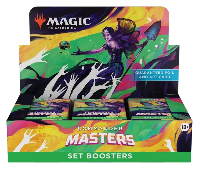 Karetní hra Magic: The Gathering Commander Masters - Set Booster Box (24 boosterů)