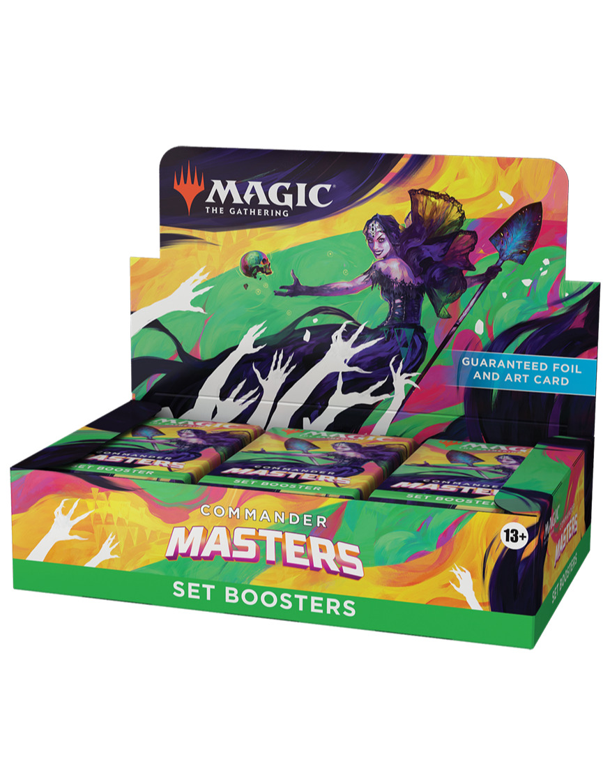 Blackfire Karetní hra Magic: The Gathering Commander Masters - Set Booster Box (24 boosterů)