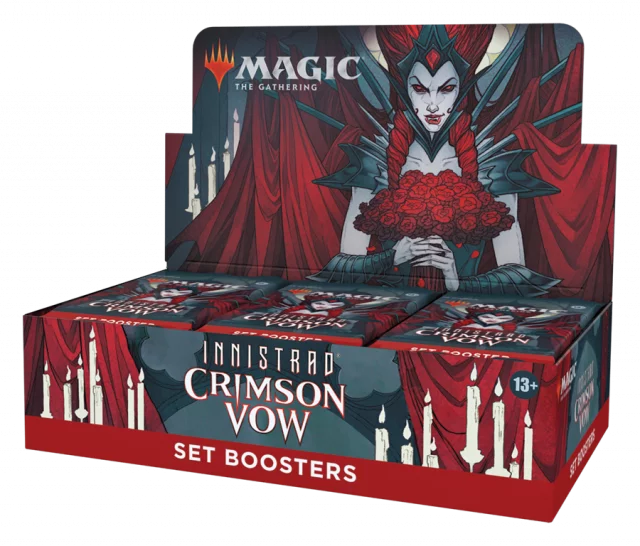 Karetní hra Magic: The Gathering Innistrad: Crimson Vow - Set Booster (12 karet)