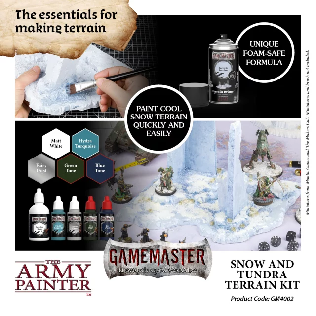 Barvící sada Gamemaster - Snow and Tundra (sníh)