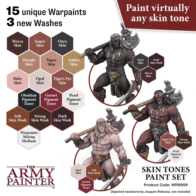 Barvící sada The Army Painter - Skin Tones
