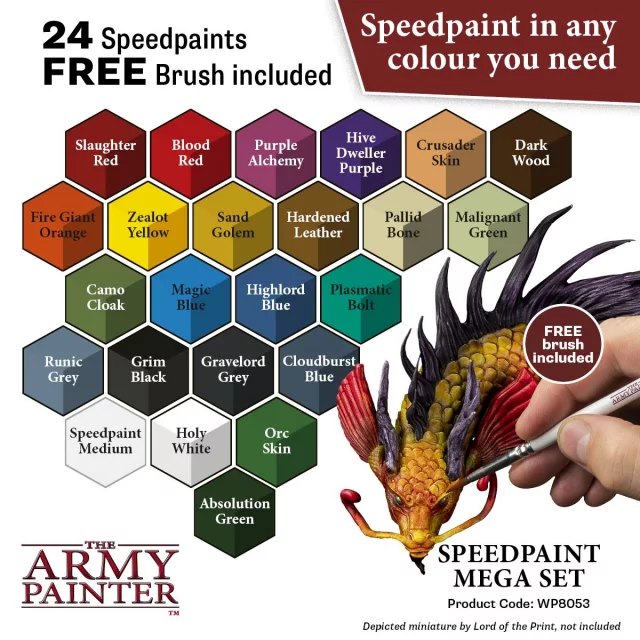 Barvící sada The Army Painter - Speedpaint Mega Set