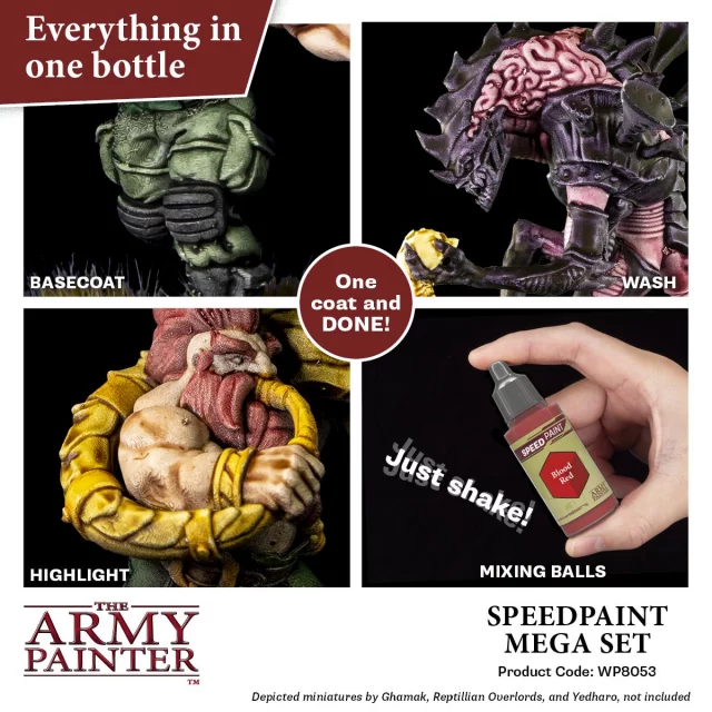 Barvící sada The Army Painter - Speedpaint Mega Set