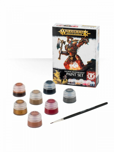 Citadel Khorne Bloodbound Paint Set (7 barev a štětec)