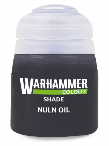 Warhammer Colour Shade (Nuln Oil) - tónová barva, černá
