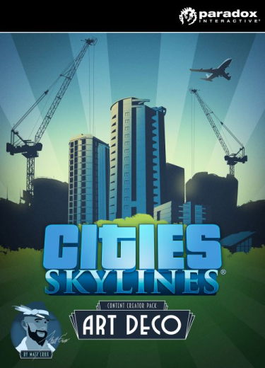 Cities: Skylines - Content Creator Pack: Art Deco (PC/MAC/LX) DIGITAL (DIGITAL)