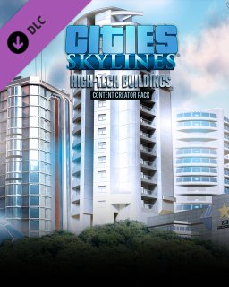 Cities Skylines Content Creator Pack High-Tech Buildings (PC)