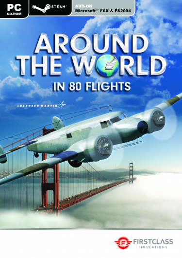 Flight Simulator X (Steam Edition) - Around The World in 80 Flights (Add-on) (PC)