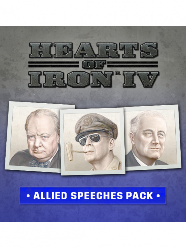 Hearts of Iron IV: Allied Speeches Pack (PC) Steam (DIGITAL)