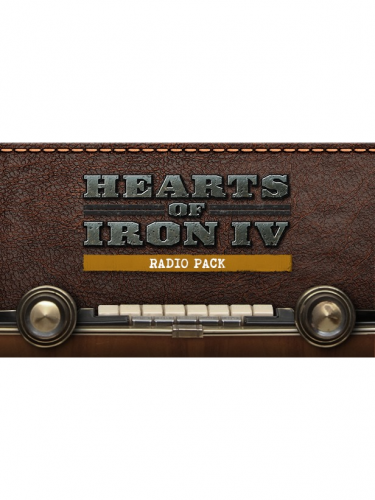 Hearts of Iron IV: Radio Pack (PC) Klíč Steam (DIGITAL)