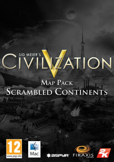 Sid Meier’s Civilization V: Scrambled Continents Map Pack (DIGITAL)