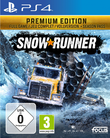SnowRunner: A MudRunner Game - Premium Edition (PS4)