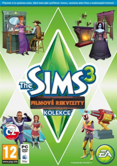 The Sims 3 Filmové rekvizity (PC) DIGITAL (DIGITAL)