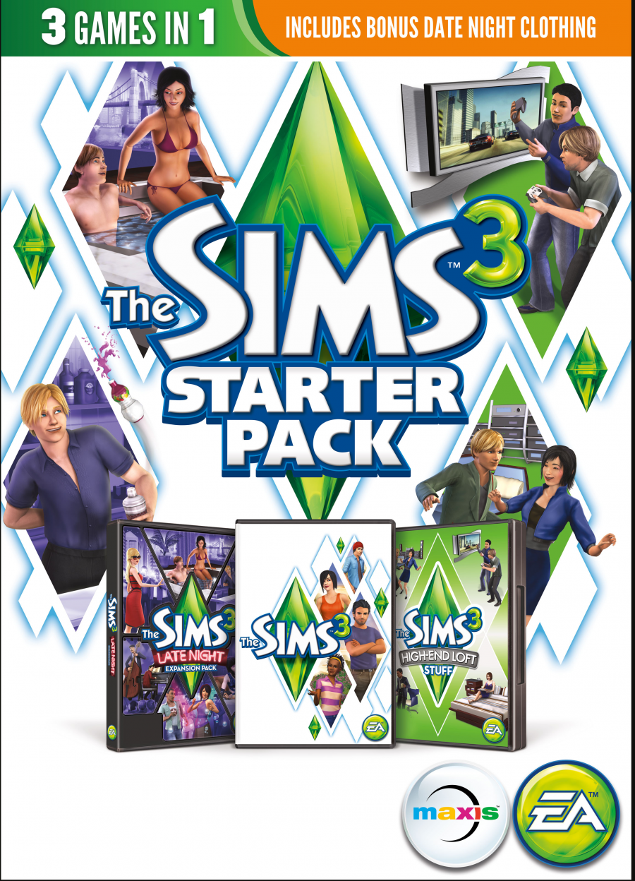 The Sims 3 Startovací balíček (PC) DIGITAL (PC)