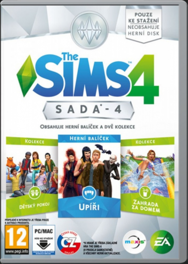 The Sims 4 Sada 4 (PC DIGITAL) (DIGITAL)