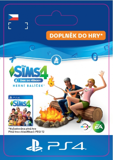 The Sims 4 - Únik do přirody (PS4 DIGITAL) (PS4)