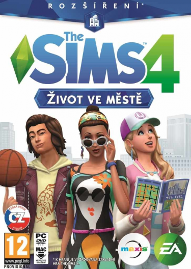 The Sims 4 Život ve městě (PC DIGITAL) (DIGITAL)