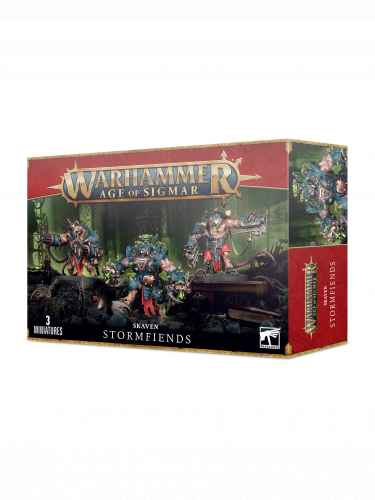 W-AOS: Skaven - Stormfiends (3 figurky)