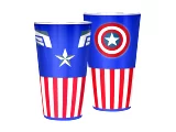 Sklenice Marvel - Cpt. America