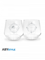 Sklenice Pokémon - Espeon & Umbreon