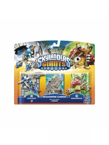 Figurka Skylanders Giants (Pack): Chop Chop + Shroomboom + Cannon