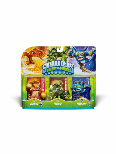 Figurka Skylanders Swap Force Triple Pack (Slobber/Eruptor/Pop)