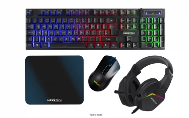 4in1 Combo Kit (klávesnice, sluchátka, myš, podložka)