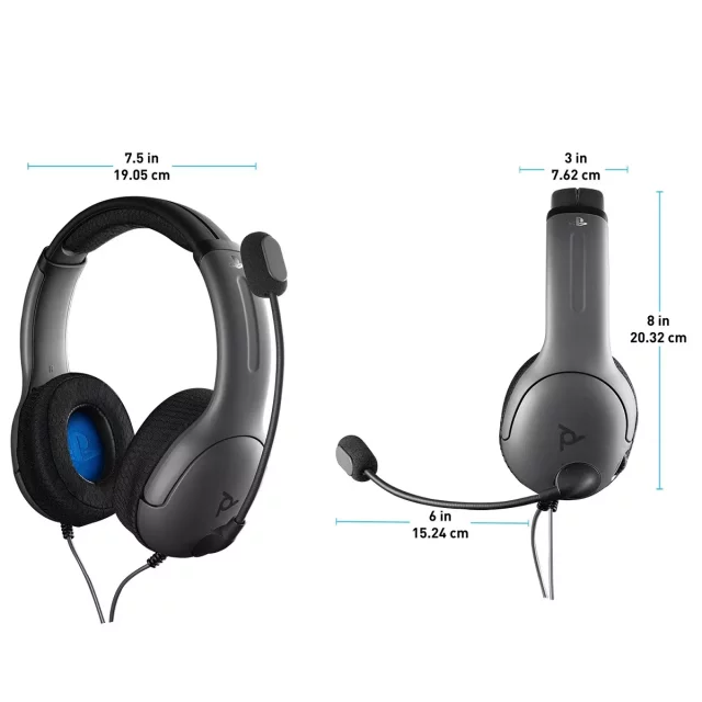 Drátová sluchátka LVL40 Stereo Headset (Black)