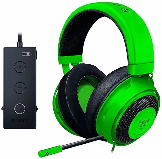 Herní headset Razer Kraken Tournament Edition Green
