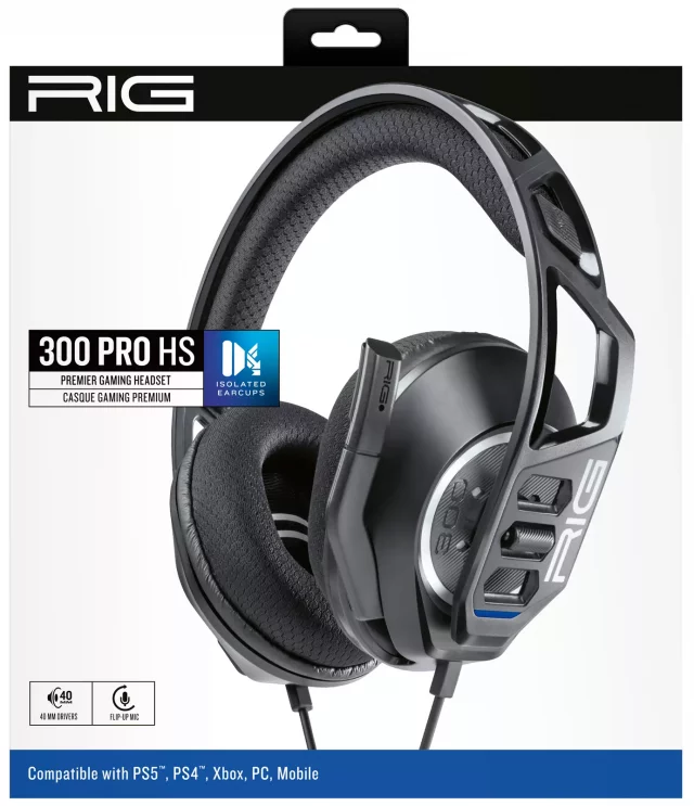 Herní sluchátka RIG 300 PRO HS (Black)